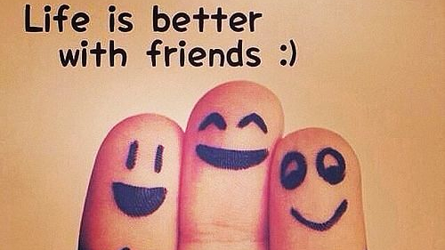 Life is better with friends! #friendship #life #friendsarefamily ...